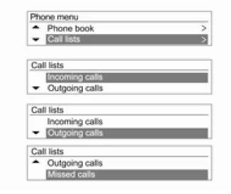Phone Menu